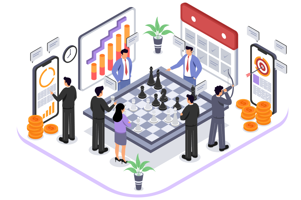 Business Strategy Illustration